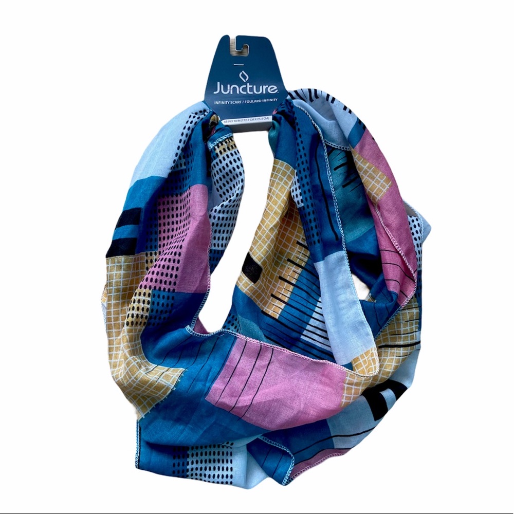 Juncture Small Multi-Color Infinity Scarf